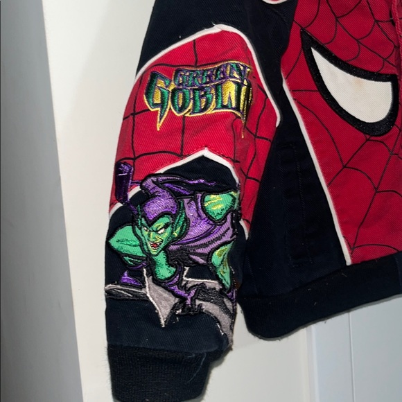 Vintage Authentic The Amazing Spider-Man JH Design Unique Bomber Jacket. - Picture 3 of 4